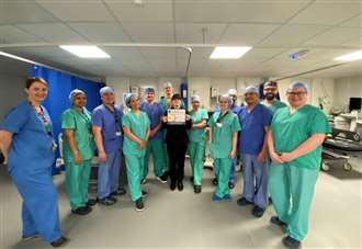 Hospital recognised with gold award