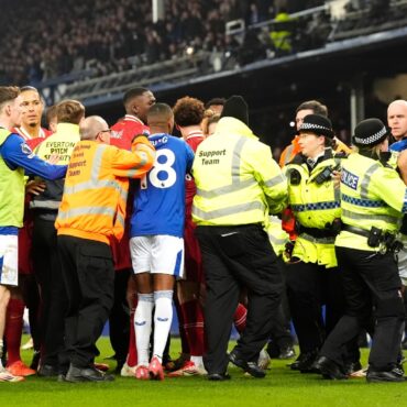 James Tarkowskis last gasp equaliser sparks wild scenes at Goodison Park