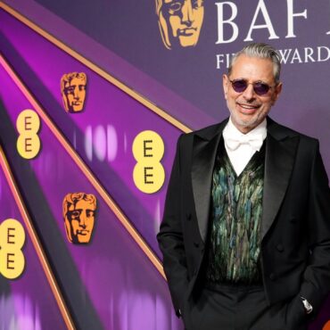 Jeff Goldblum and David Tennant lead early Bafta arrivals