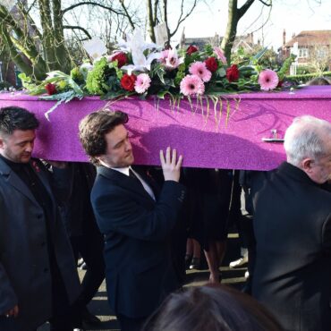 Linda Nolan funeral features pink sparkly coffin as sisters lead mourners