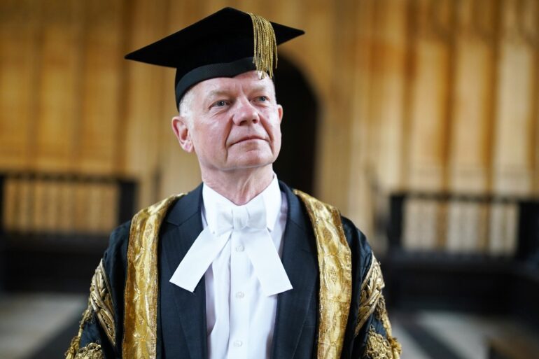 Lord Hague warns of comfort blankets of cancellation in defence of free speech