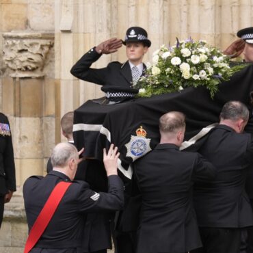 Officers sacrifice will never be forgotten chief constable tells funeral