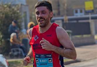 Arran posts new best at half marathon