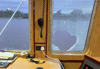 Fishing crew left ‘angry and disappointed’ after thieves smash window of vessel and steal laptop