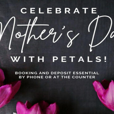 Mother's Day at Petals Tea Room