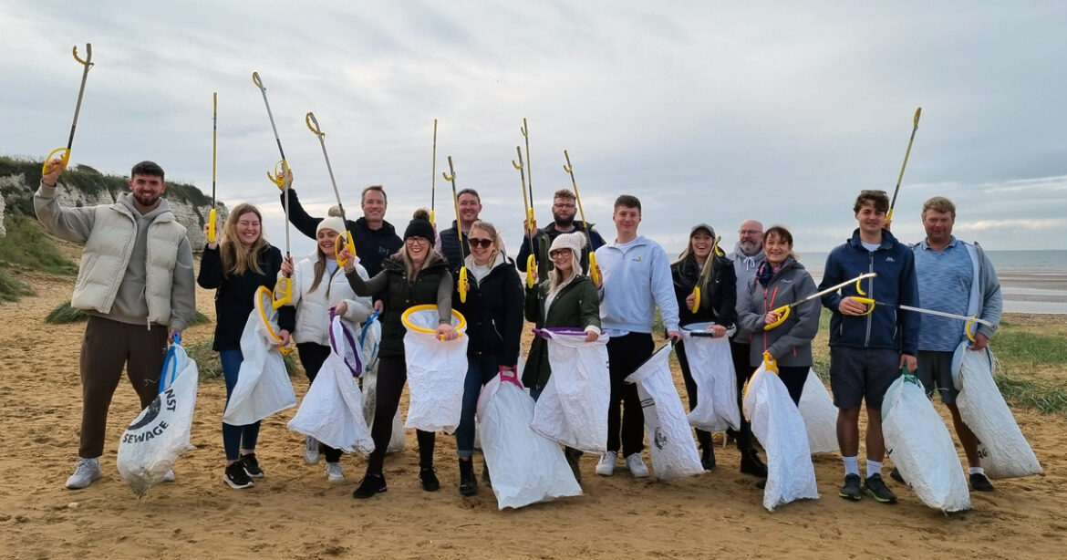 Old Hunstanton Beach Clean