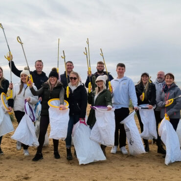 Old Hunstanton Beach Clean