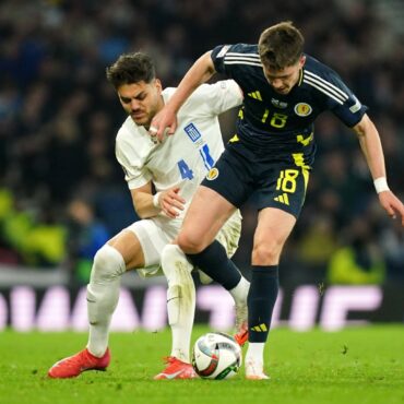 Scotland relegated from Nations League top tier after heavy defeat to Greece