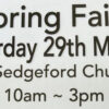 Sedgeford Spring Fair