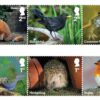 Stamps celebrating diversity of wildlife in UK gardens launched