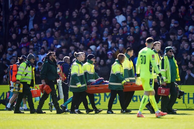 Sundays football briefing Mateta suffers ear injury and Man City survive FA Cup scare