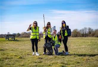 Uniformed Service students join council for environmental work