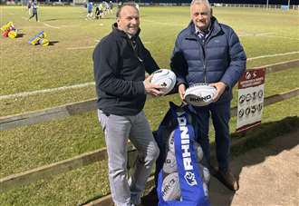 West Norfolk receives training ball donation