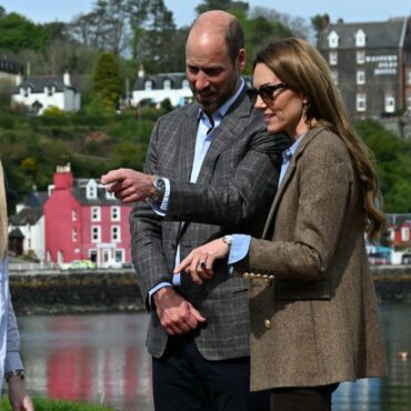 William and Kate on Isle of Mull