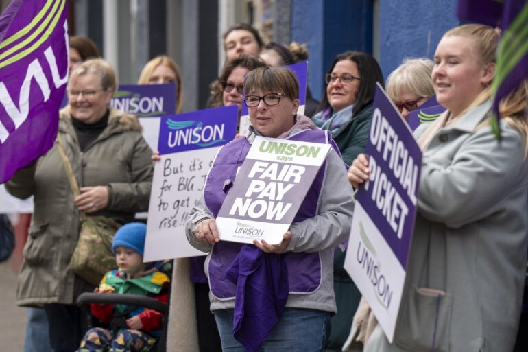 Council workers sent strike ballots in biggest vote of its kind in years