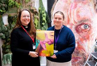 Creative photos displayed at church exhibition