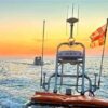 Crews rushed to rescue cruiser which had run out of fuel