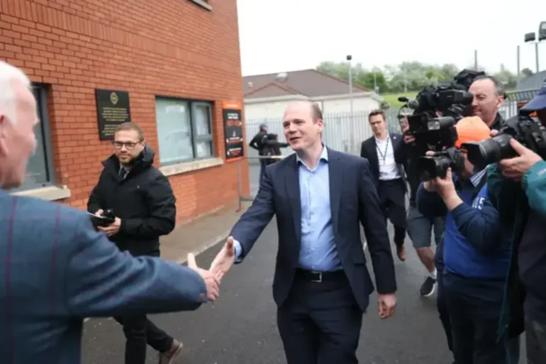 DUP minister vows commitment to all sports as he attends first senior GAA game