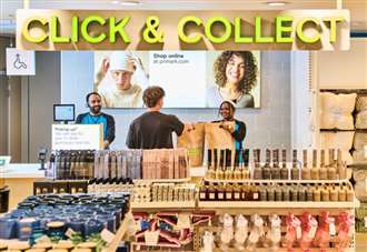 Excitement as retail clothing giant brings click and collect service to town