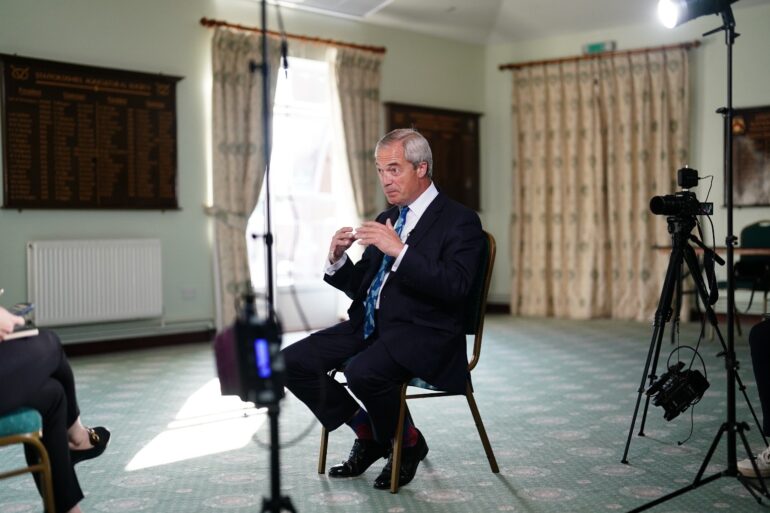 Farage backs scrapping child benefit cap and restoring winter fuel payments