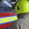 Fire crews battle business blaze in town
