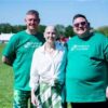 Footballers support family with charity game