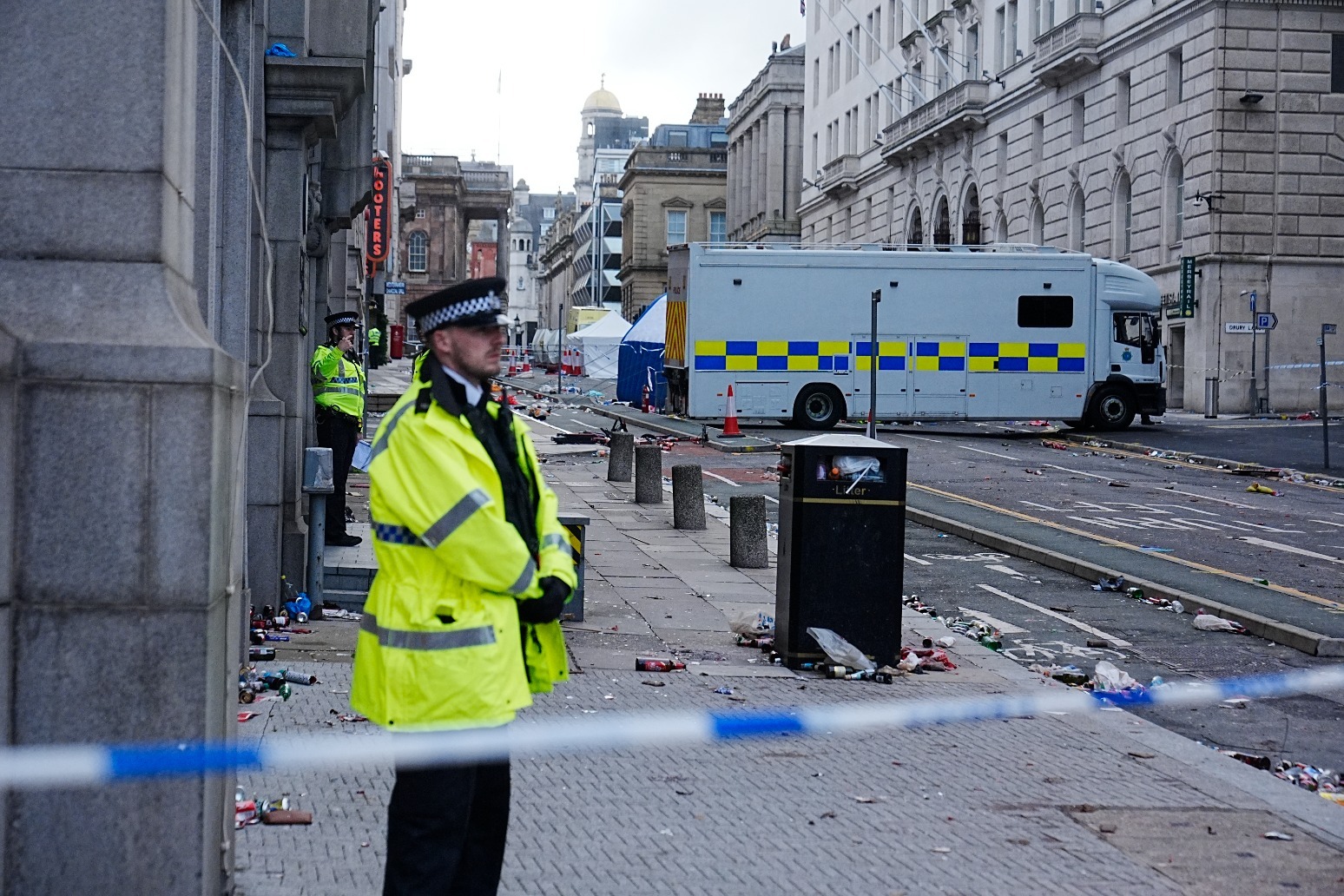 Four still very ill in hospital after horror Liverpool incident mayor says