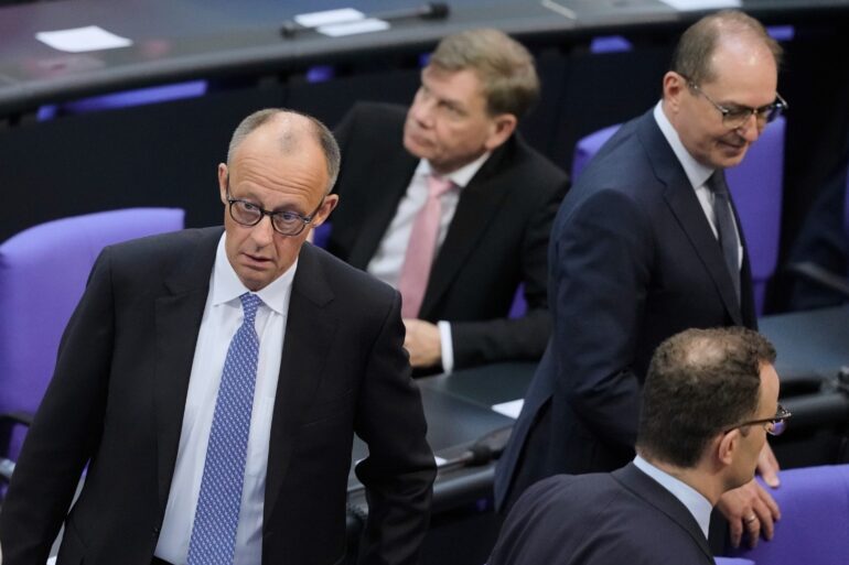 Friedrich Merz wins on second ballot to become Germanys chancellor