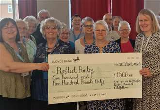 Friendship group’s support for Purfleet Pantry