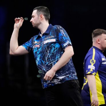 Luke Humphries beats Luke Littler in Premier League final to claim Triple Crown