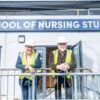 Major extension of town nursing school is under way