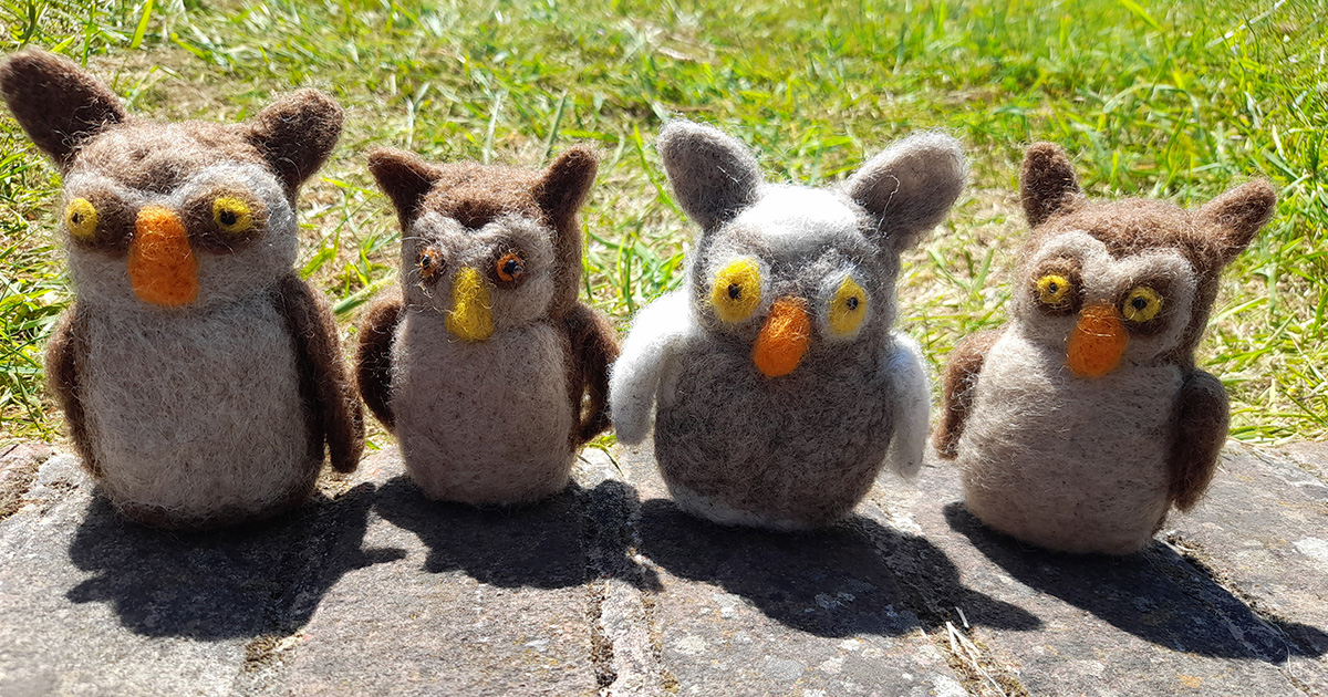 Needle Felting Workshop at RSPB Titchwell Marsh