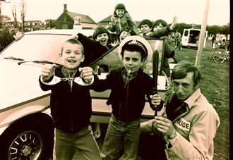 Playgroup summer fair in 1981