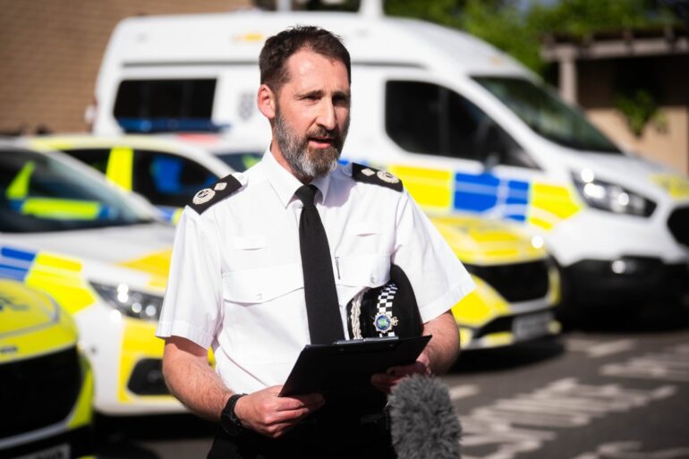 Police officer fighting for his life after crash while on duty is named