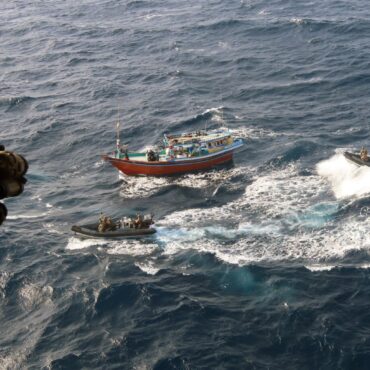 Royal Navy warship seizes 30m of drugs in Middle East