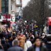 Small but positive rise in retail footfall as sunny April encourages shoppers