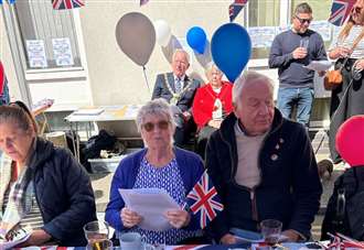Street party in honour of those who gave so much