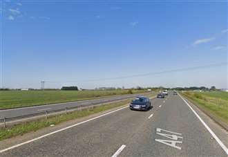 Teen learner driver seen travelling dangerously on A47 avoids prison