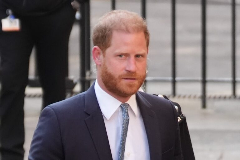 The King is not speaking to me over security legal fight says Harry
