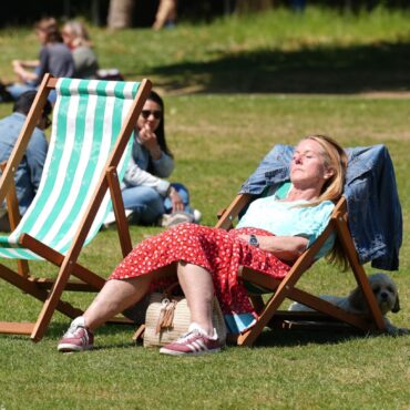 UK basks in sunniest spring on record