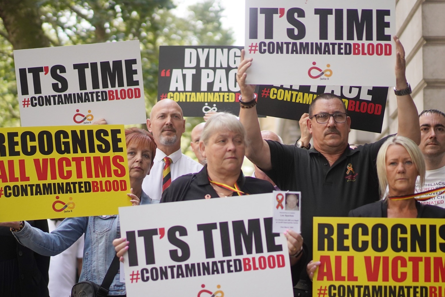 Victims of the infected blood scandal fear theyll die before they get compensation