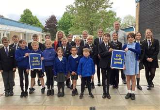 Village school praised by Ofsted for maintaining standards
