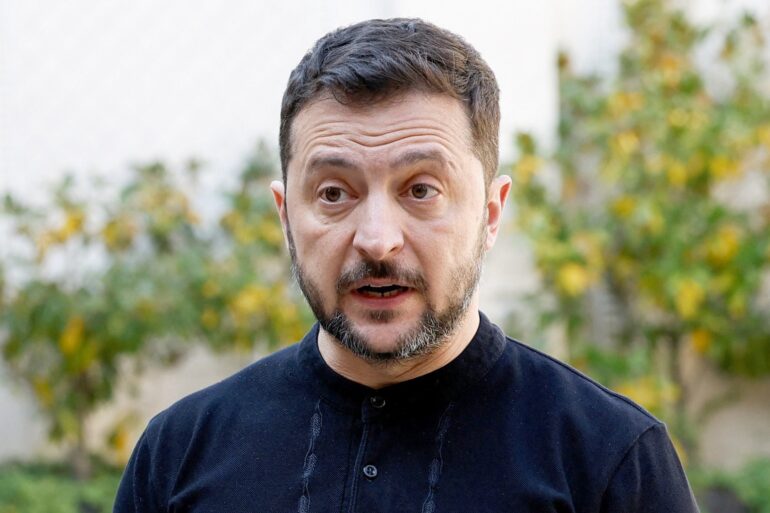 Zelensky arrives for peace talks in Ukraine without Putin