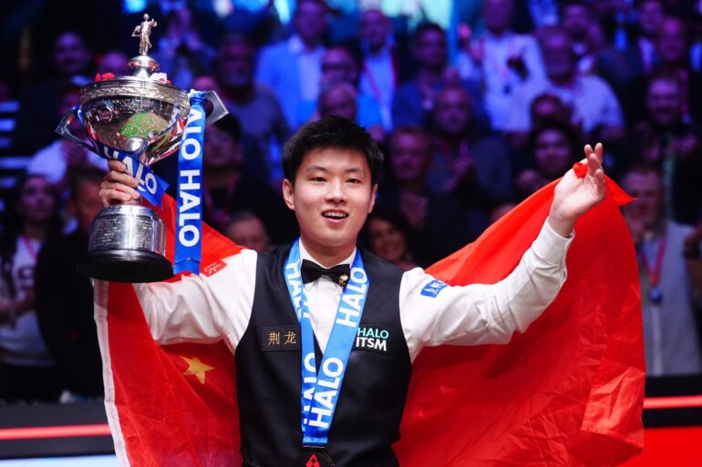 Zhao Xintong wins snookers world title Chinas first world champion