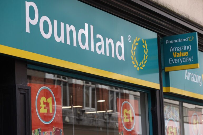 1300 plus jobs at risk as Poundland plans to shut 68 shops and two warehouses