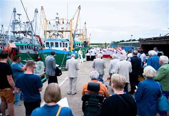 Blessing of fishing fleet as historic tradition continues
