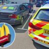 BMW seized after driver makes ‘emergency’ McDonald’s trip with no licence or insurance