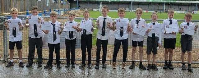 summaryClenchwarton held their annual presentation at The Walks.