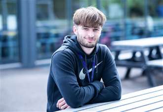 Inspired student aims for medical school and an army career