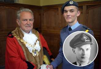 Mayor’s war hero father makes connection to town’s Air Cadets ‘very special’